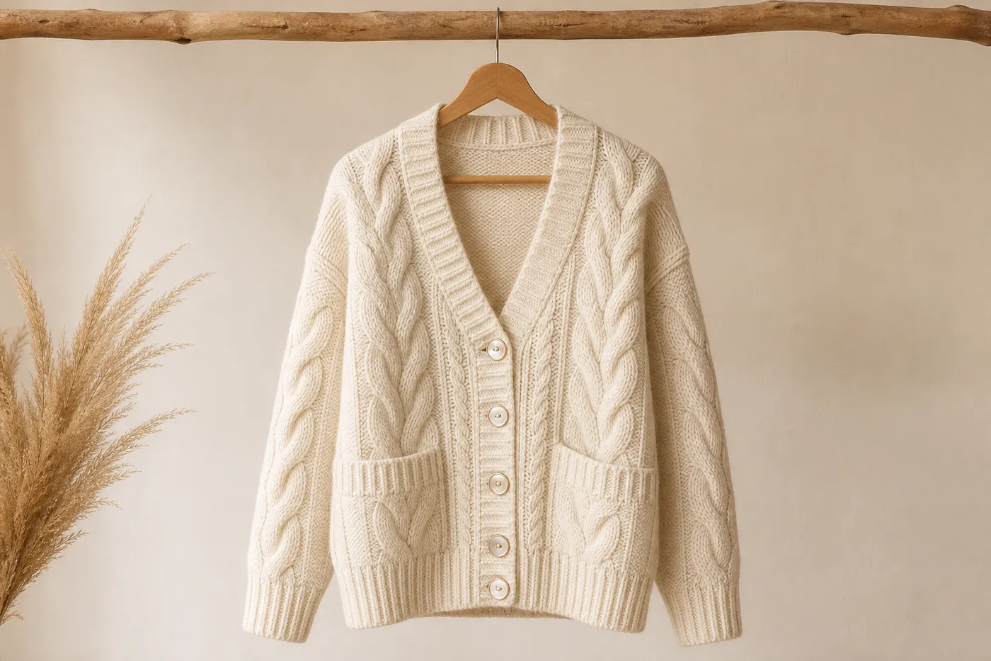 Signature Oversized Knit Cardigan No.12