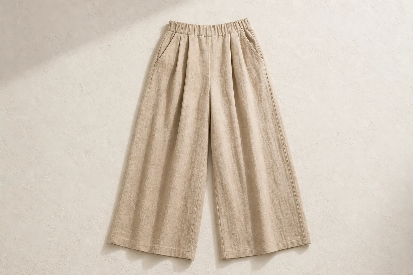 Linen Palazzo Trousers